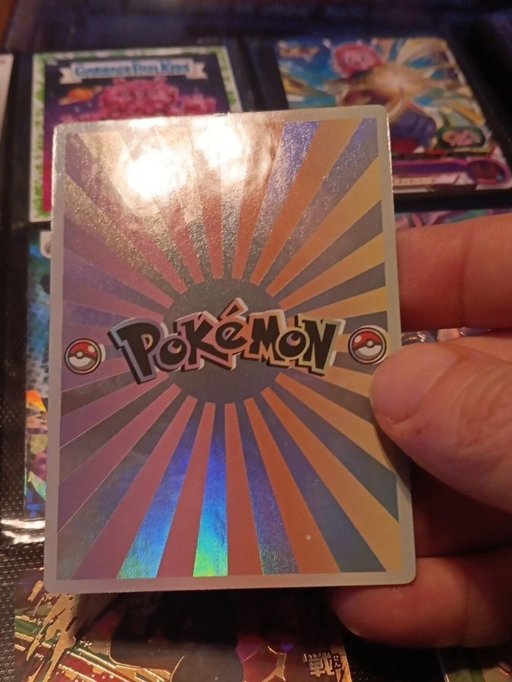 Pokemon Purple Holographic Goodra Promo Card